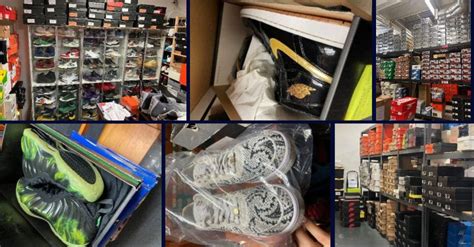 los angeles arrested fake nikes shoes|stolen nike shoes found.